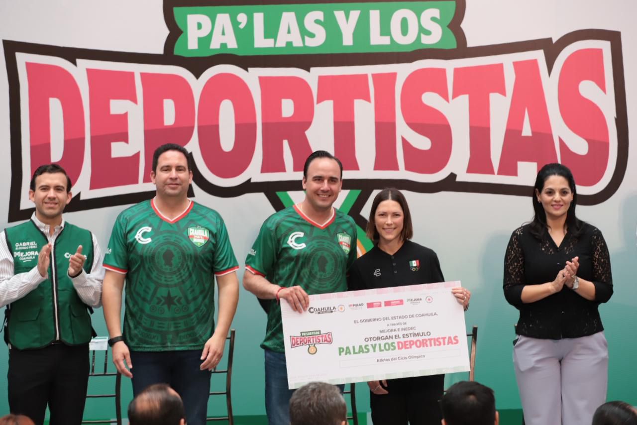 ARRANCA MANOLO EL  PROGRAMA "PA' LOS DEPORTISTAS 2026" EN COAHUILA