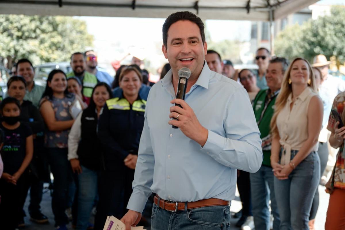 Arranca Javier Díaz proyecto de Calles Seguras y Dignas para Todos en Lomas del Refugio