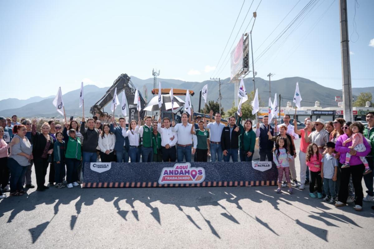 Arranca alcalde Javier Díaz González construcción de puente peatonal al sur de la ciudad