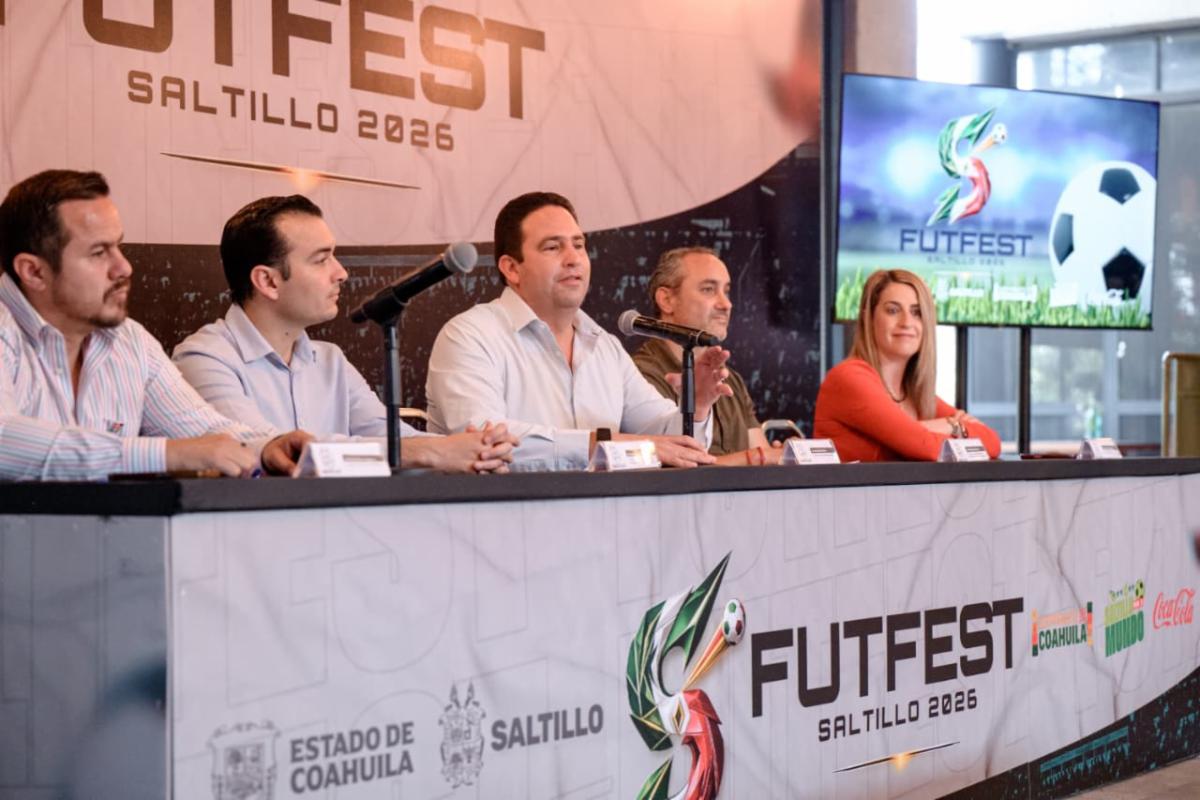 Presentan FUTFEST Saltillo 2026