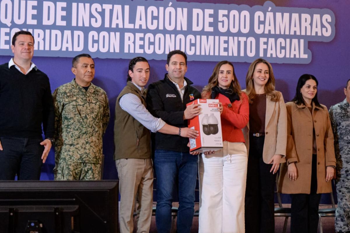 Suman Javier Díaz e iniciativa privada 500 cámaras con reconocimiento facial para Saltillo