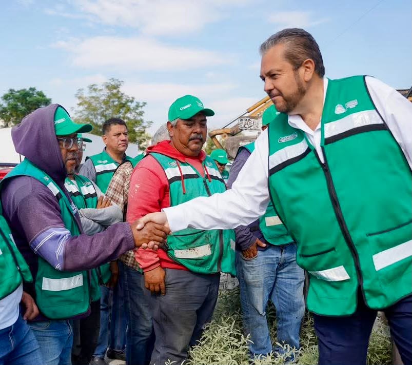 Refuerza Ramos Arizpe limpieza y mantenimiento de espacios públicos