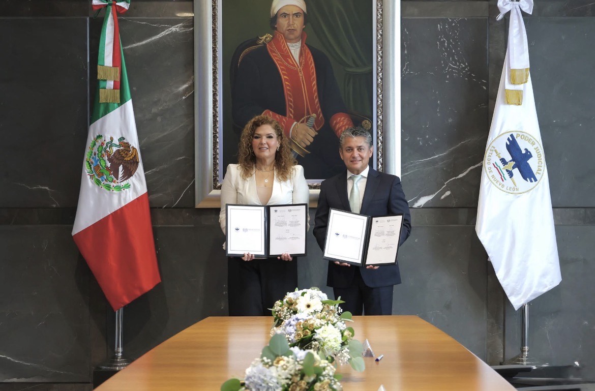 Firman convenio poderes estatales de Coahuila y Nuevo León 