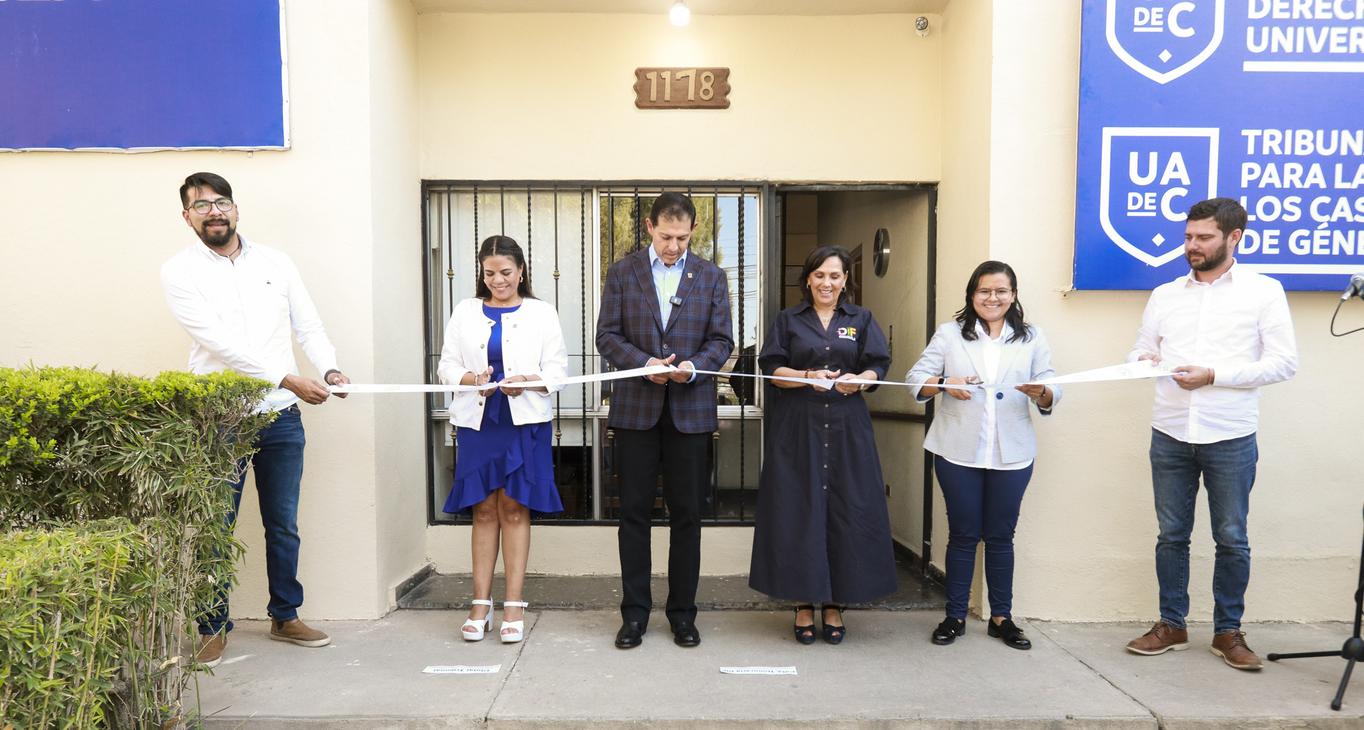 Entrega Rector de la UAdeC las Nuevas Instalaciones de la Defensoría de los Derechos Humanos Universitarios y del Tribunal Universitario