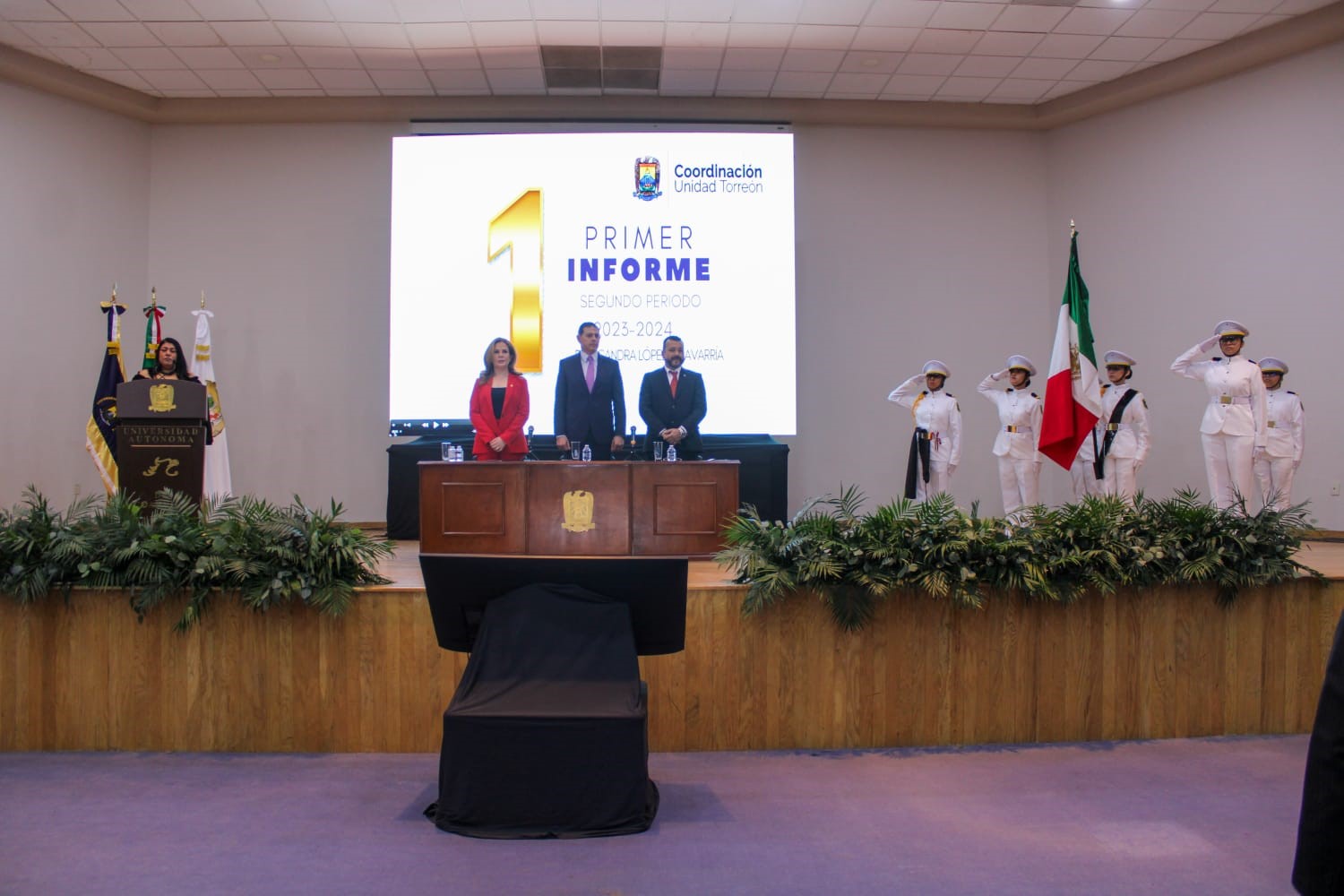 Presenta Coordinadora de la UAdeC Unidad Torreón su Primer Informe de Actividades de su Segundo Periodo de Gestión 