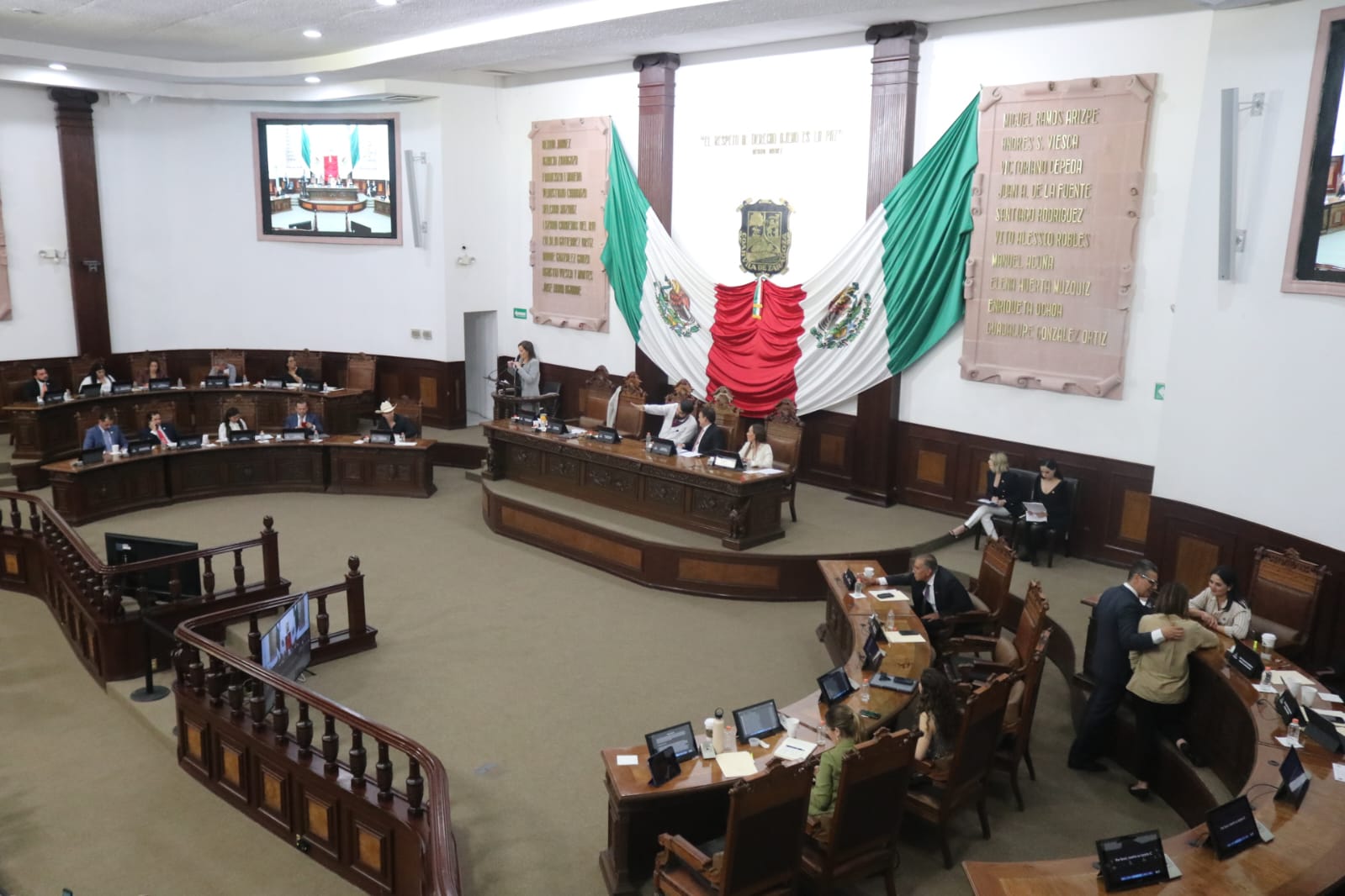 ovena Sesión del Primer Periodo Ordinario del Congreso del Estado de Coahuila de Zaragoza