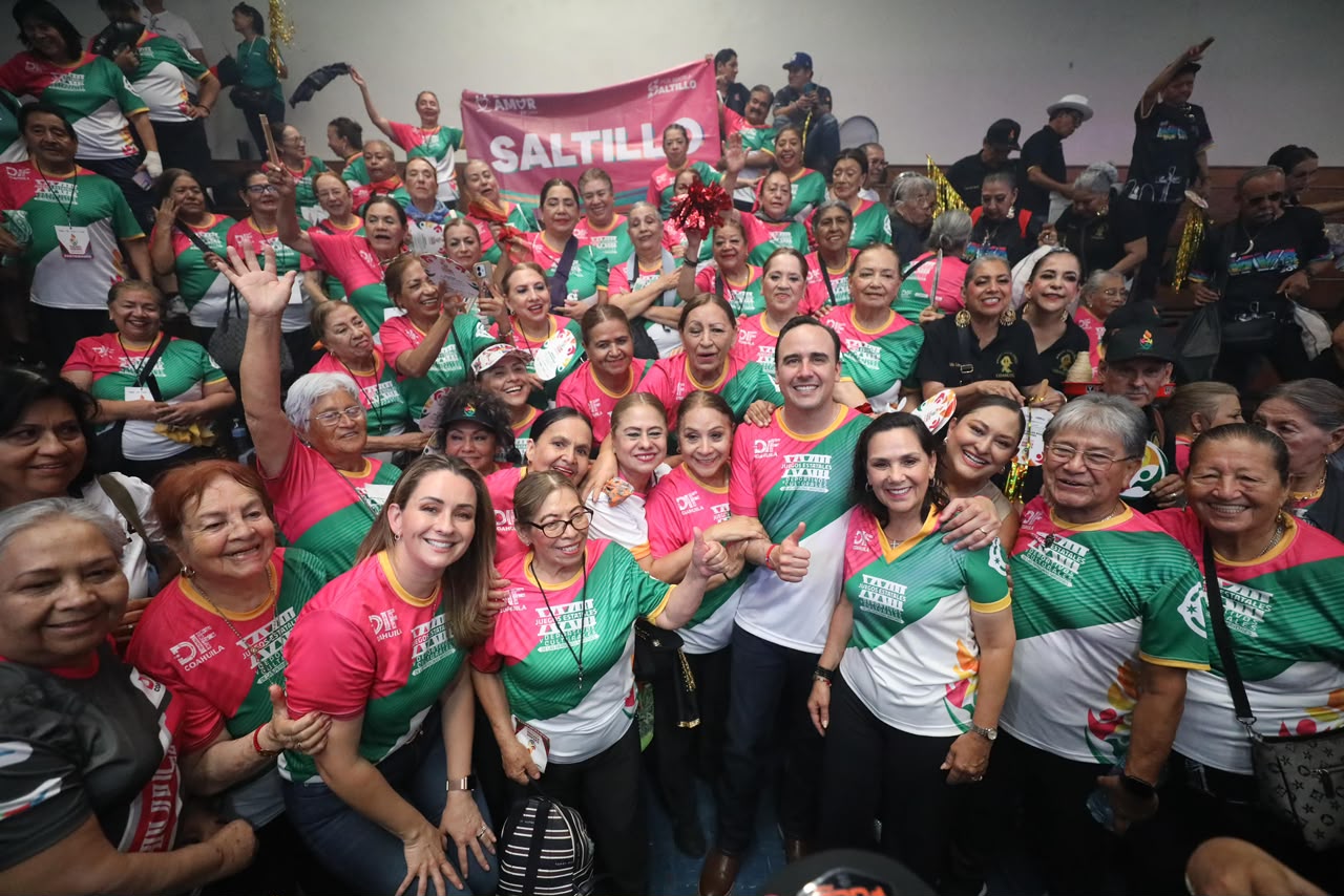 INAUGURA MANOLO  LOS XXIII JUEGOS ESTATALES DEPORTIVOS Y CULTURALES DE LAS PERSONAS ADULTAS MAYORES