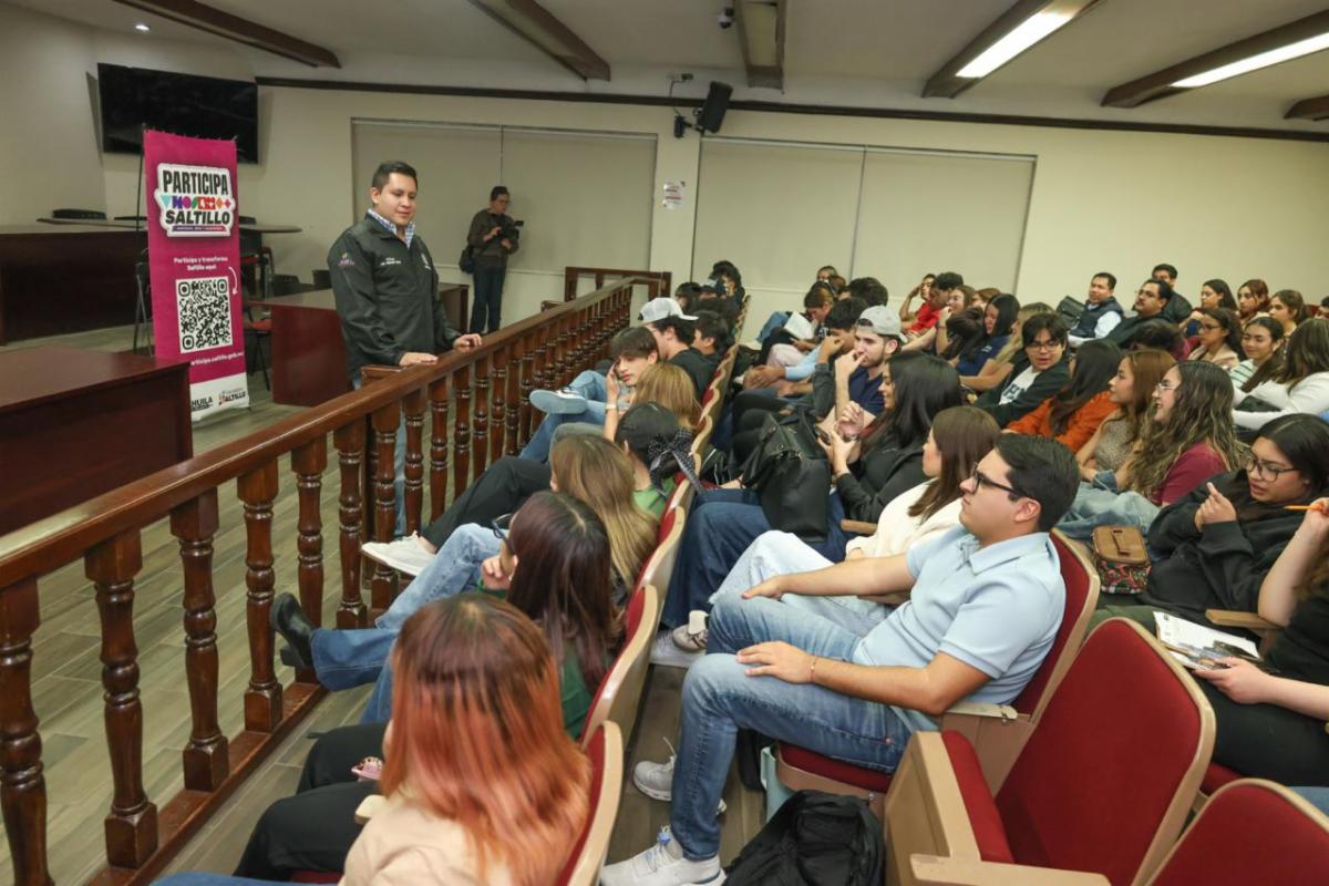 Suman a estudiantes al programa Participa Saltillo